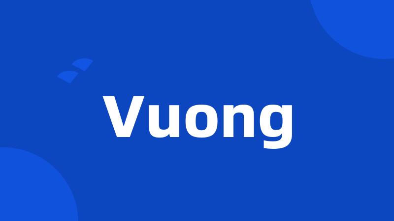 Vuong