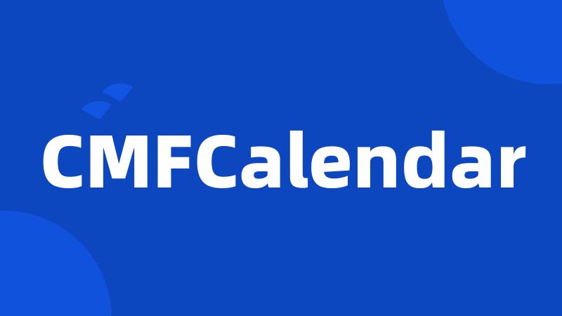 CMFCalendar