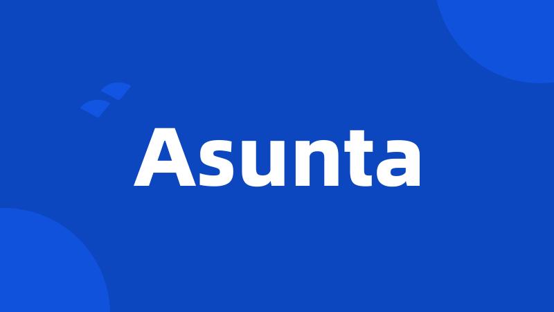 Asunta