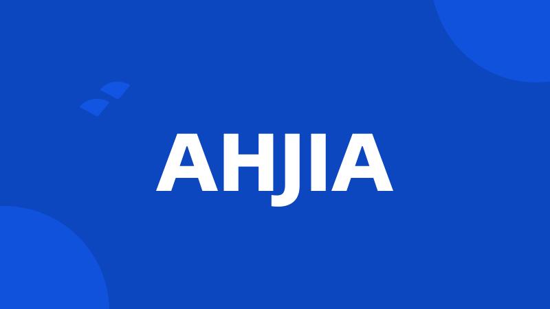 AHJIA