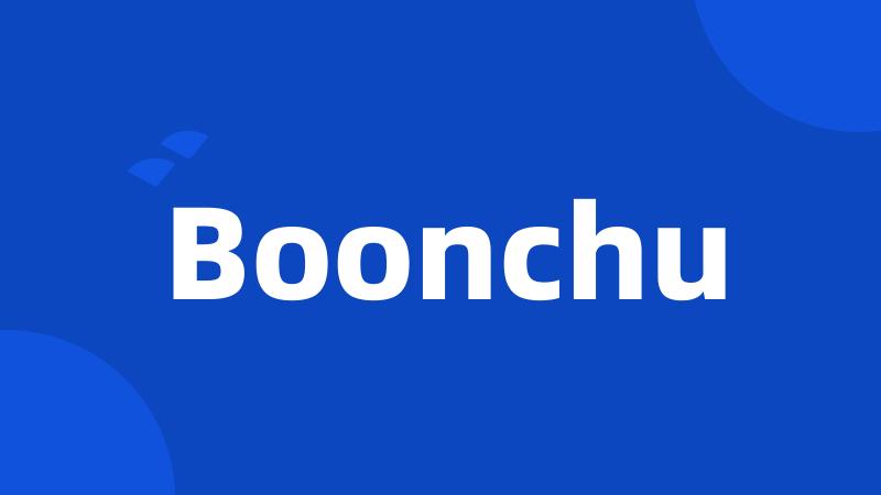 Boonchu