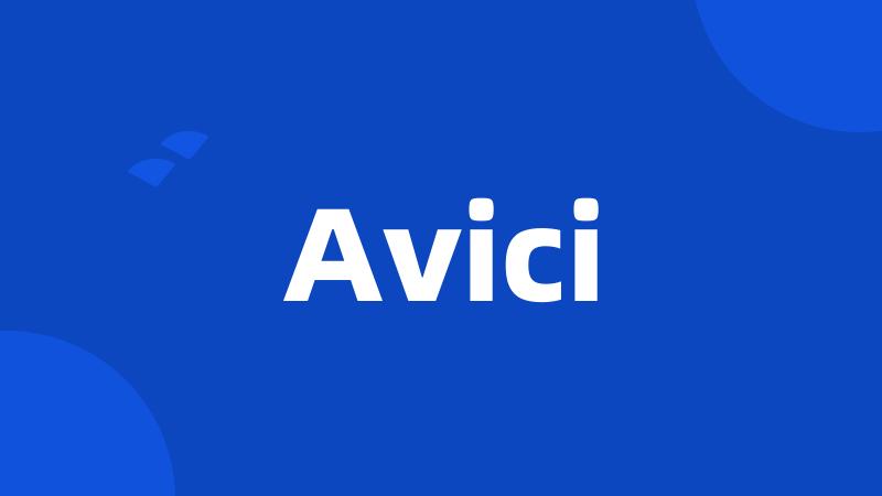 Avici