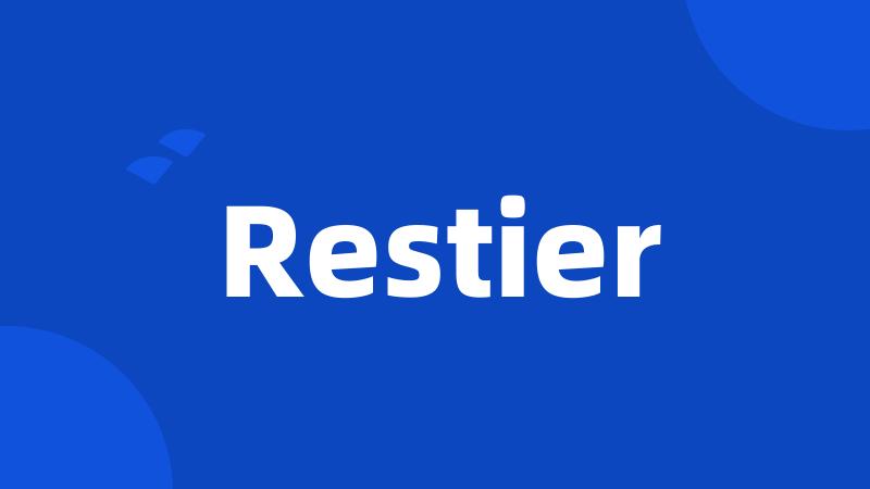 Restier