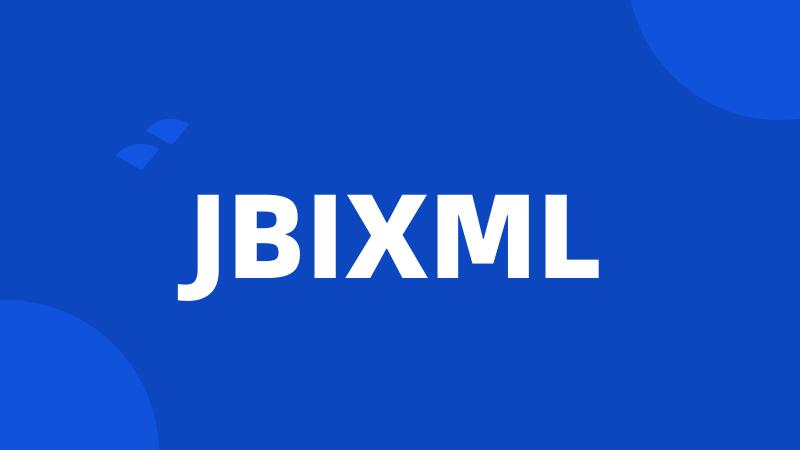 JBIXML