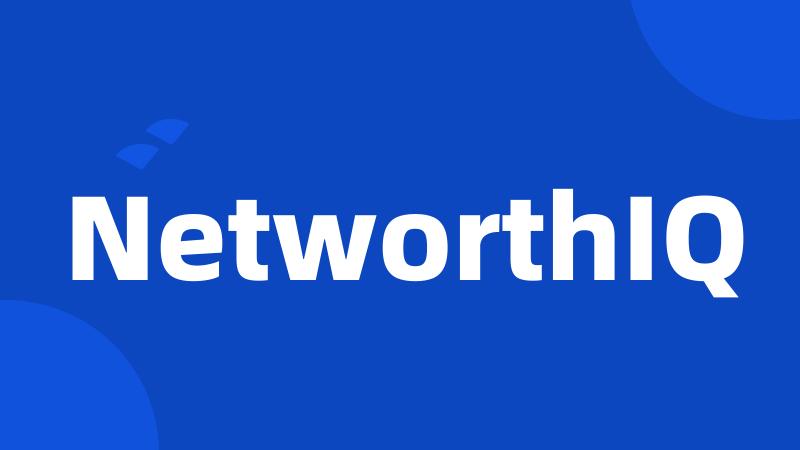 NetworthIQ