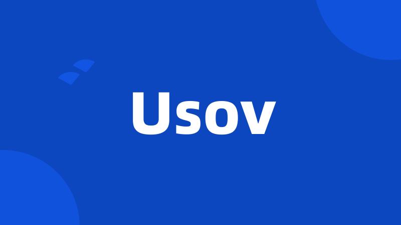 Usov