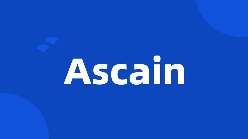 Ascain