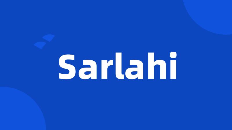 Sarlahi