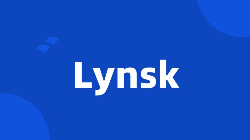 Lynsk