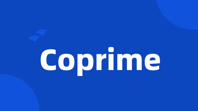 Coprime