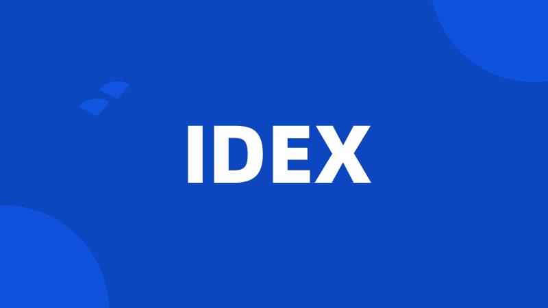 IDEX