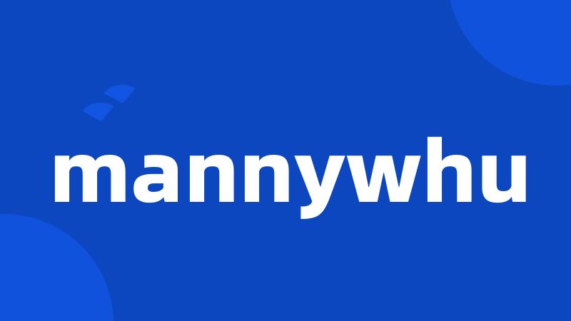 mannywhu