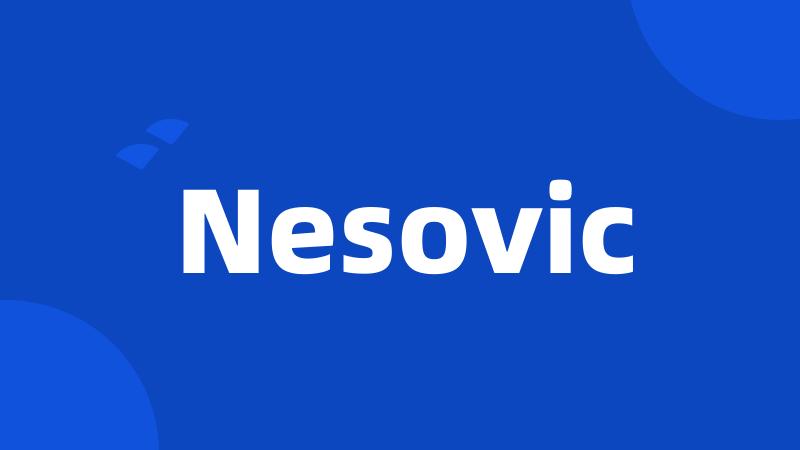 Nesovic