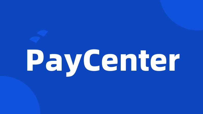 PayCenter