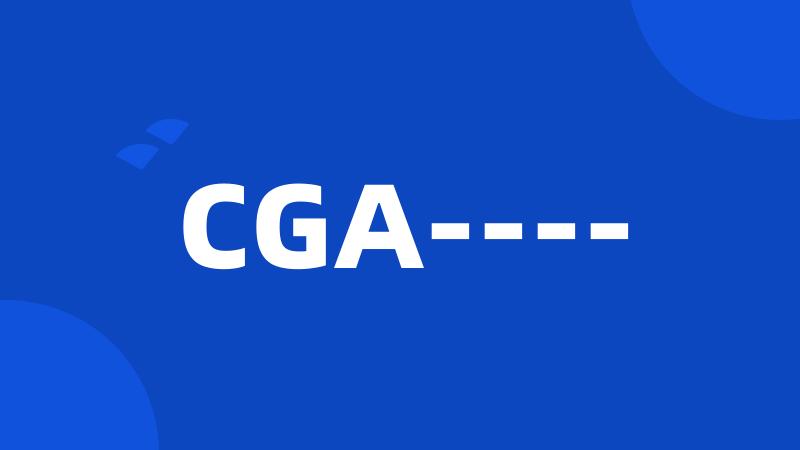 CGA----