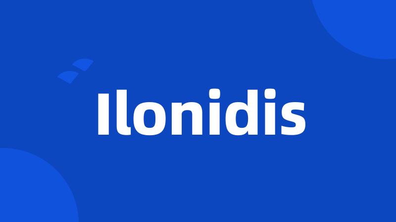 Ilonidis