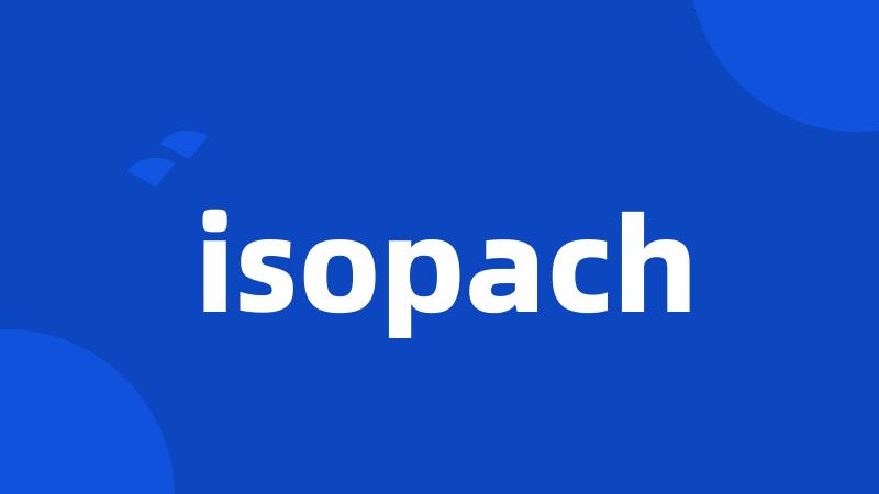 isopach