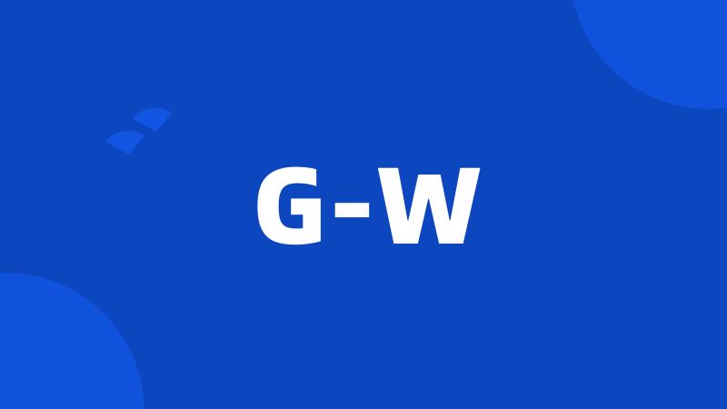 G-W