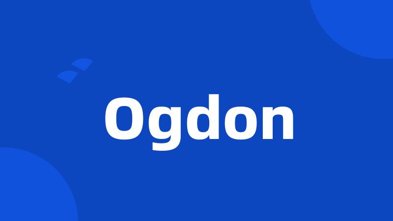 Ogdon