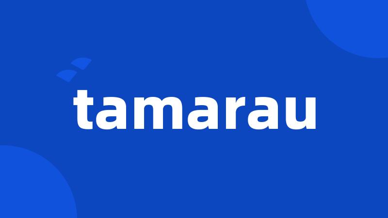 tamarau