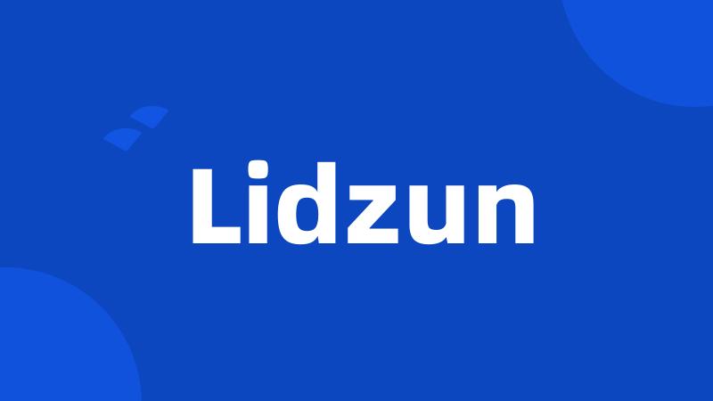 Lidzun