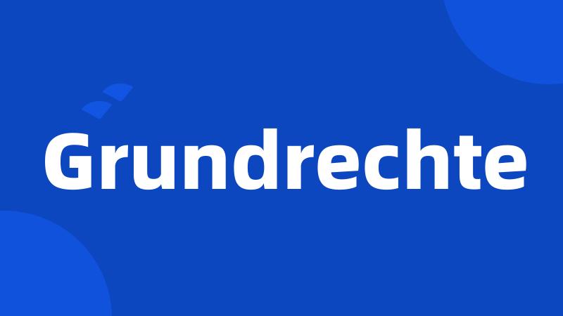 Grundrechte