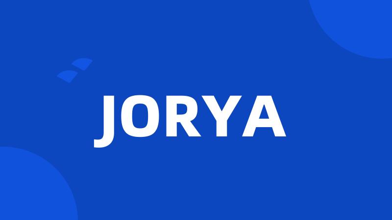 JORYA