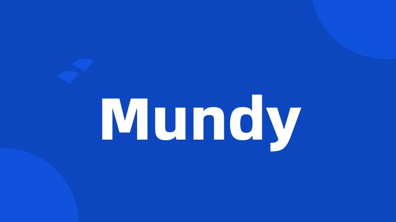 Mundy