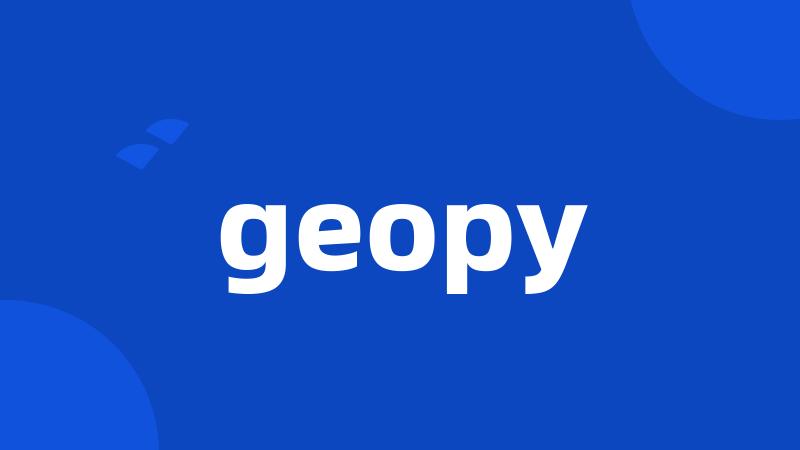 geopy