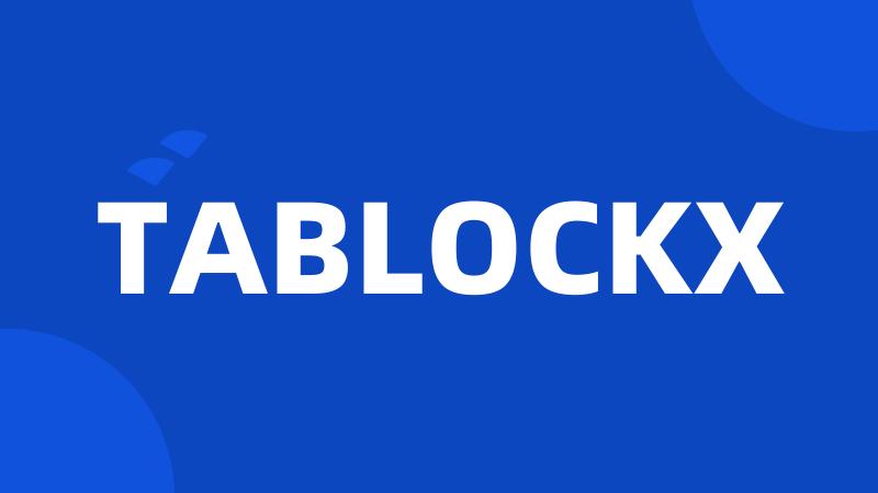 TABLOCKX