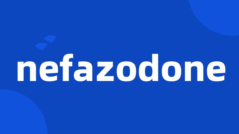 nefazodone