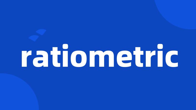 ratiometric