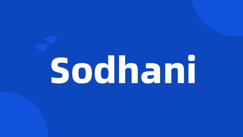 Sodhani