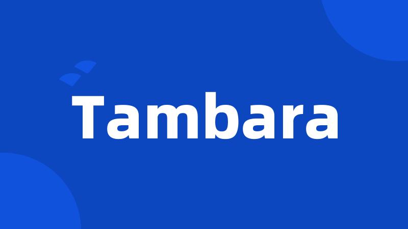 Tambara