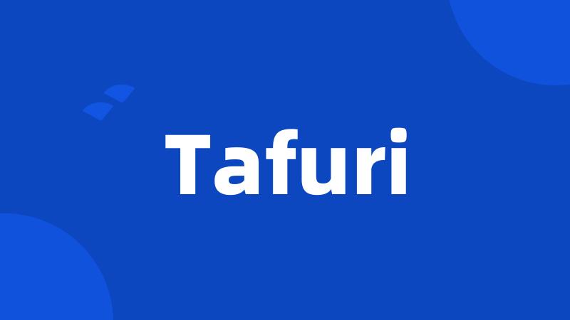 Tafuri