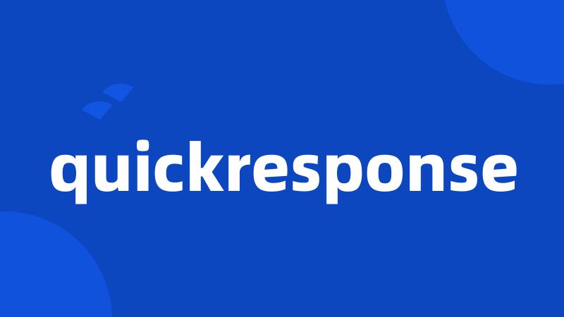 quickresponse