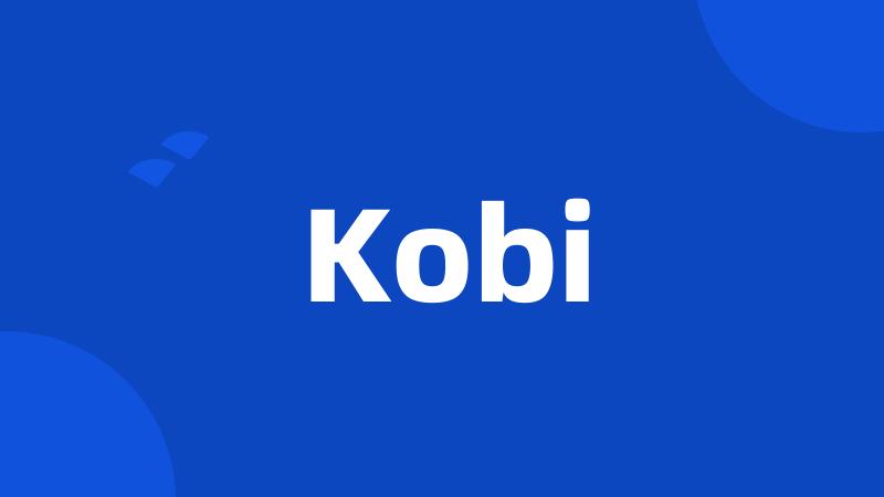 Kobi