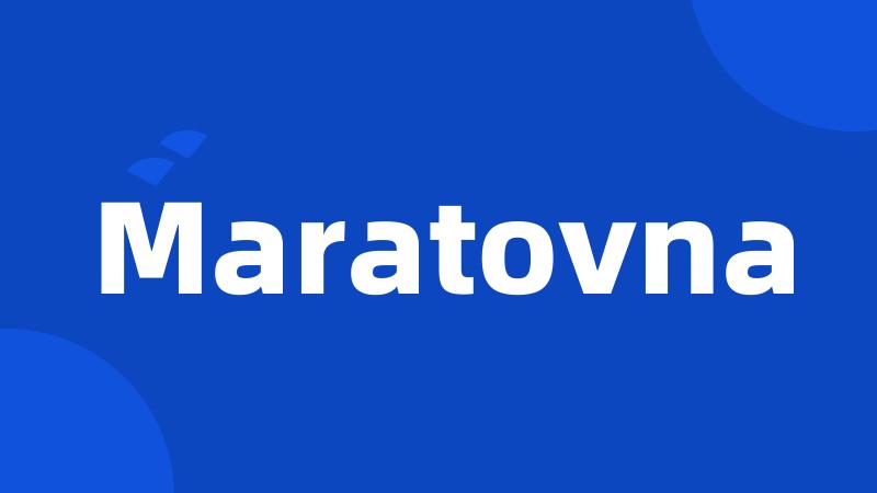 Maratovna