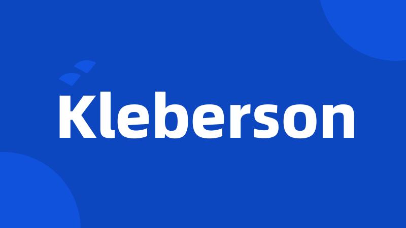 Kleberson