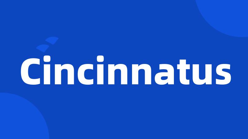 Cincinnatus