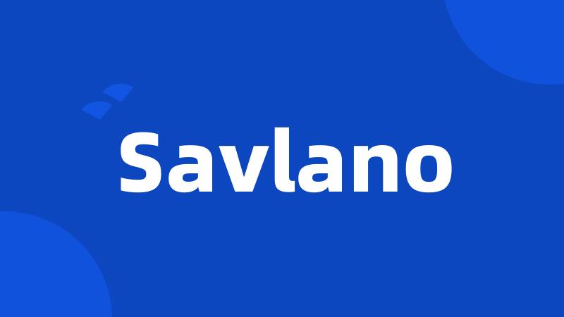 Savlano