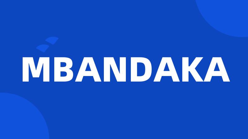 MBANDAKA