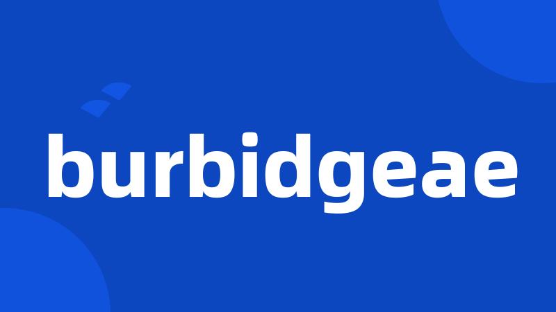 burbidgeae