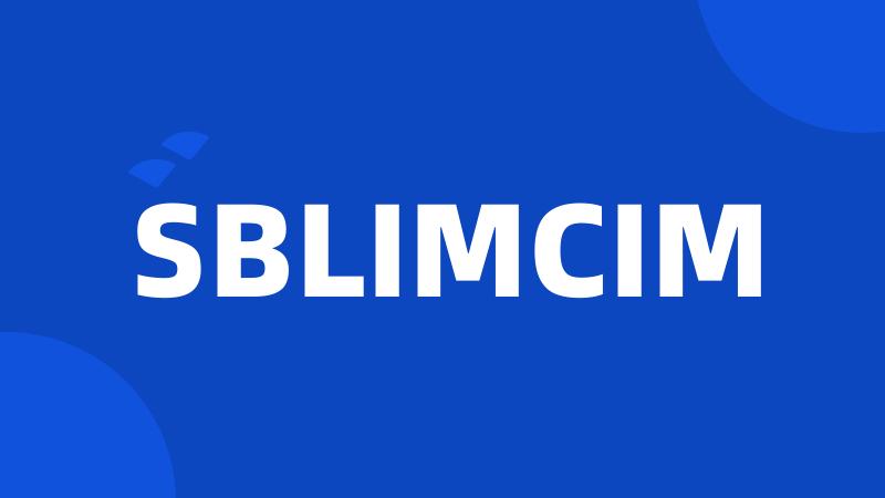 SBLIMCIM