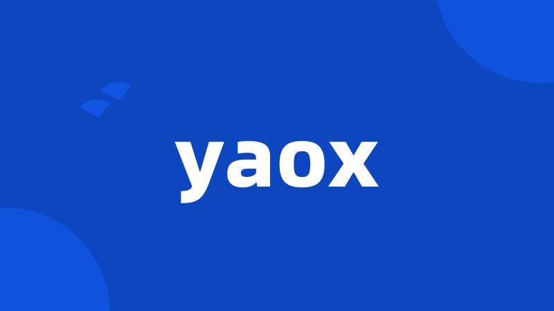 yaox