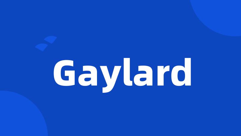 Gaylard