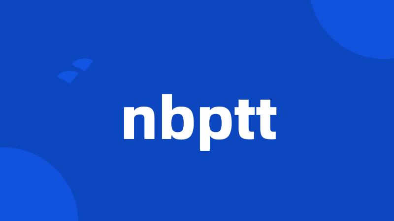 nbptt