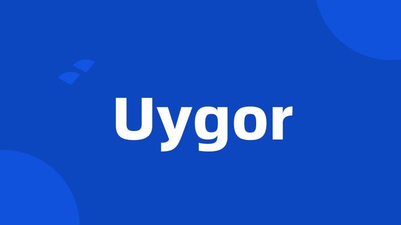 Uygor