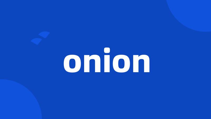 onion