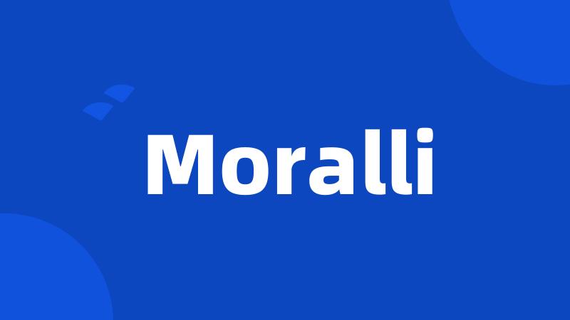 Moralli